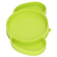 thumbnail image 4 of Baby Suction Plates, Prevent Slipping Safe Kids Divided Plates Bright Colors Easy To   For Babies Green, 4 of 8