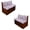 Purple Butterfly Flower, variant on ZUXONGSY Purple Butterfly Flower Print RV Dinette Cushion Covers 4 Pcs Comfortable Camper Cushion Slipcover Stretchable Loveseat Sofa Chair Cover Furniture Protector for RV Camper Car Bench