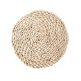 thumbnail image 1 of HEVIRGO Corn Bran Woven Dining Table Mat Heat Insulation Pot Holder Coasters Placemat, 1 of 10