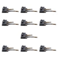 thumbnail image 2 of 10 piezas de clips de conexión de potencia digital para trenes modelo HO, escala 1/87 Gris, 2 of 9
