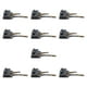 thumbnail image 2 of 10 terminales de conexión digital para modelismo ferroviario en escala HO 1:87, accesorios Gris, 2 of 9