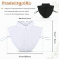 thumbnail image 4 of maskred 2pcs Polyester Women Fake Collar Mix And Match With Any Outfit Wide Application Instantly Elevates, 4 of 6