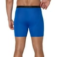thumbnail image 5 of Hanes Men’s Performance Boxer Brief Underwear Pack, Stretch, Assorted, 6-Pack, 5 of 8