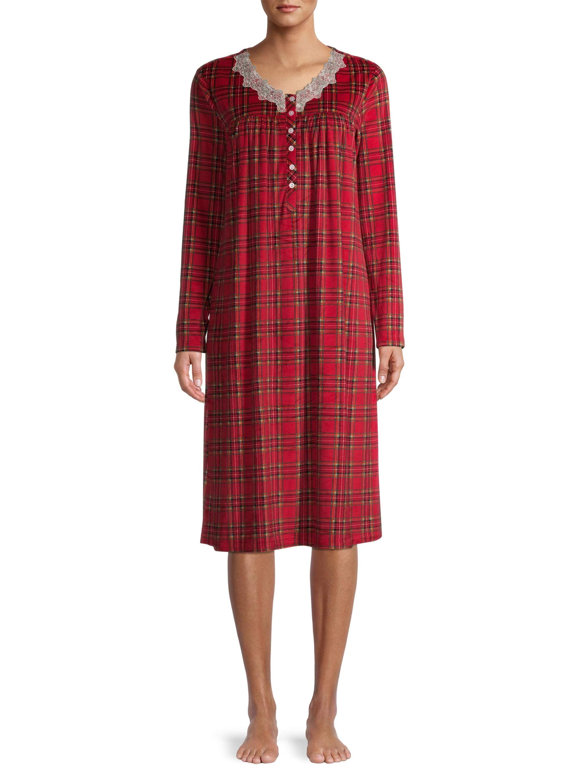 Secret Treasures Women's and Women's Plus Traditional Long Sleeve V