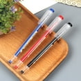 thumbnail image 2 of Amdohai Gel Pen 0.35mm Pen Lead Black/Blue/Red Ink Writing Pens Gel Ink Pens Comfort Grip for, 2 of 8