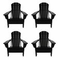 thumbnail image 3 of Paradise Outdoor Folding Poly Adirondack Chair (Set of 4), 3 of 11