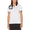 thumbnail image 1 of Callaway Opti-Dri Pixelated Bloom - Polo para mujer, color blanco, extragrande Callaway Polo, 1 of 2