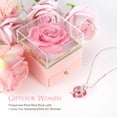 thumbnail image 3 of Flores Preservadas EleShow Rosa Real Rosa Te Amo Regalo, 3 of 9