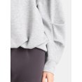thumbnail image 5 of Avia Women's Knit Bubble Top with Long Sleeves, Sizes XS-XXXL, 5 of 5