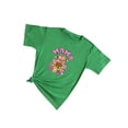 thumbnail image 2 of Playera Blusa Mujer Mama, Love You, XOXO, Be Mine Diseño Original con Frases y Bebida Estilo Cute Color Verde Talla Chica Marca Emil SaEs, 2 of 4
