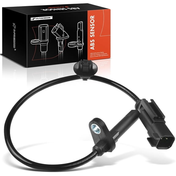 A-Premium Rear Left/Right ABS Wheel Speed Sensor Compatible with 2015 2016 2017 2018 2019 2020 Ford Transit 150 250 350 HD [With Dual Rear Wheel] - Rear Driver or Passenger Side, Replaces BK3Z2C204A