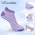 thumbnail image 7 of Loritta 30 Pairs Ankle Socks for Women Colorful Low Cut Socks Bulk Pack Womens Socks Size 9-11, 7 of 7