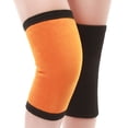 thumbnail image 1 of Matsuzay 1 par de rodilleras para invierno, tirantes protectores de terciopelo, transpirables, gruesos, para gimnasio, deportes, calentador de Suministros térmicos Negro METRO, 1 of 6