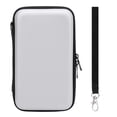 thumbnail image 2 of Étui de Transport pour 2DS TG 2DS LL 3DS, Coque Rigide Protectrice Sac de Voyage Portable avec 8 Fentes pour Cartes de Jeu, Poche Intérieure, Pochette pour Console, Câbles, Accessoires, 2 of 7