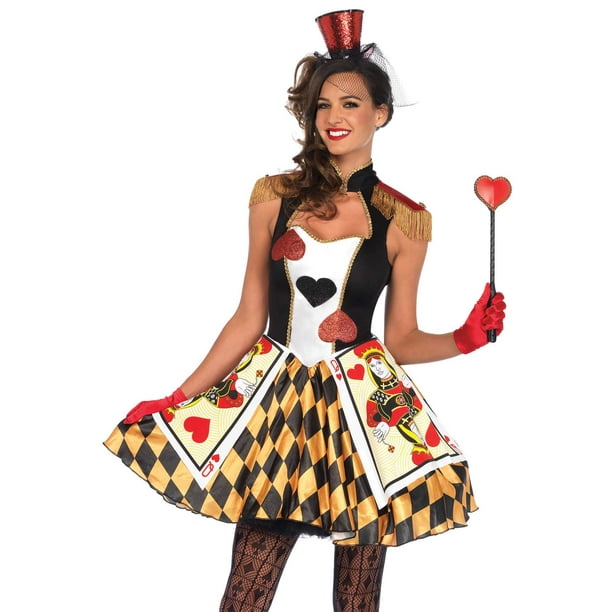 Leg Avenue Women S Wonderland Card Guard Halloween Costume Walmart Com Walmart Com