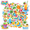 2A, variant on 35pcs-50pcs Hawaiian Stickers Summer Tropical Stickers Vacation Kids Stickers for Notebooks Suitcases Laptops
