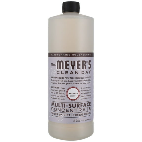 Mrs. Meyer's Clean Day Multi-Surface Concentrate, Lavender, 32 fl oz (3 pack)