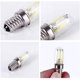 thumbnail image 5 of bombillas LED E14 de 2 W, blanco cálido, 2200 K, T22, 230 V, bombillas LED de filamento E14 pequeñas para campanas de cocina, refrigeradores y luces nocturnas., 5 of 5