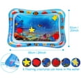 thumbnail image 3 of PANuYIN Tummy Time Mat Premium Baby Water Play Mat for Infants and Toddlers Baby Toys for 3 to 24 Months, Strengthen Your Baby's Muscles, Portable, 3 of 5