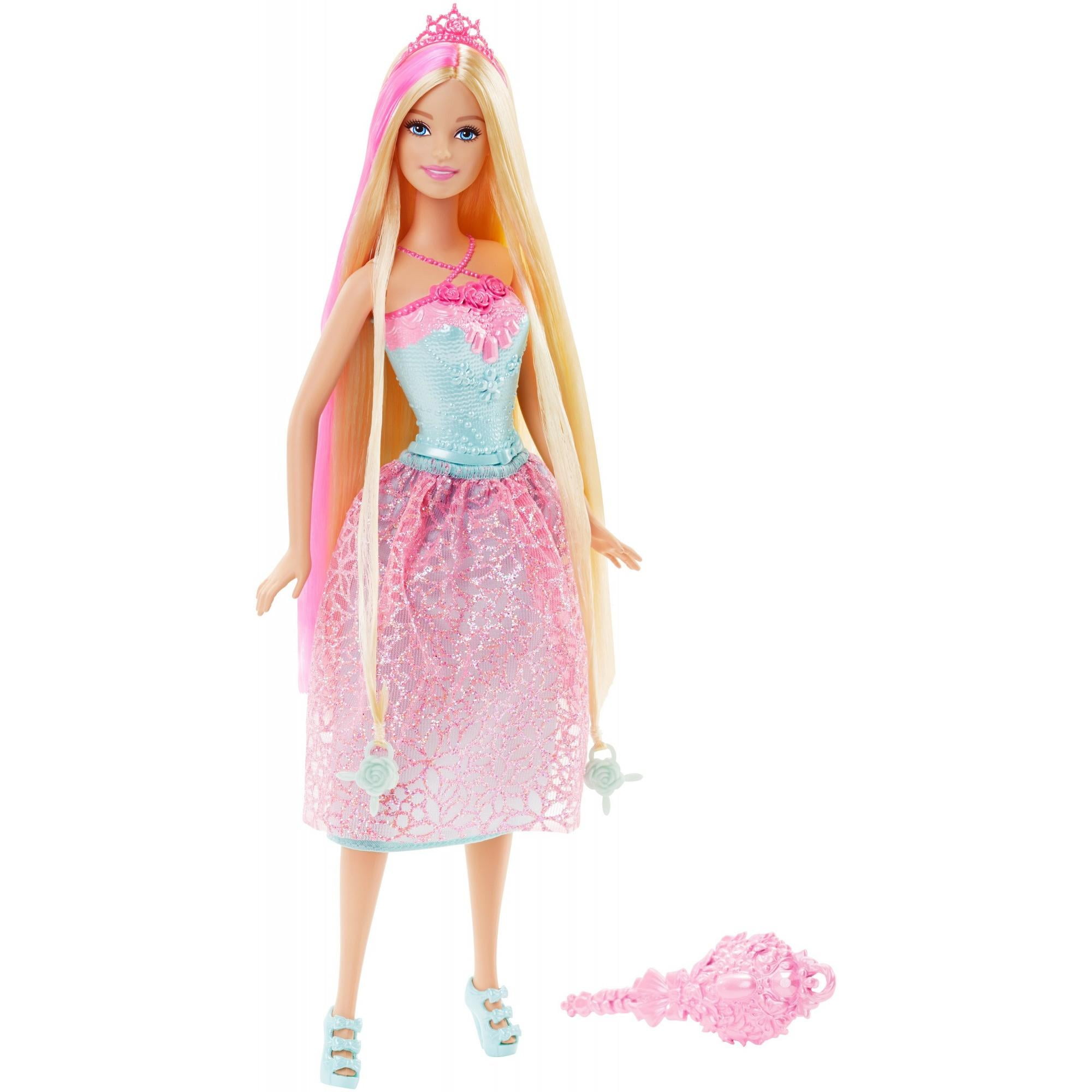 Barbie Endless Hair Kingdom Princess Doll Pink 