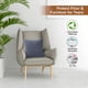 thumbnail image 5 of Funda de Cojín de Verano de 45 X 45 Cm | Funda Decorativa para Sofá, Sala de Estar, Dormitorio y Exterior | Cierre de Cremallera de Poliéster | Verde, Café, Gris, Verde Claro, Amarillo y Gris Oscuro, 5 of 7