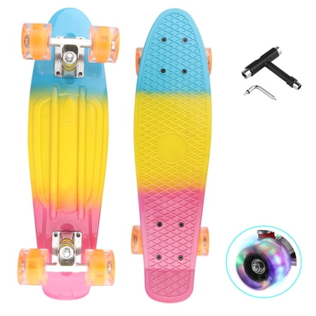 WAYMAX 27 Inch Cruiser Skateboard with LED Light Up Wheels for Beginners and Adults price history on PriceWatchPro