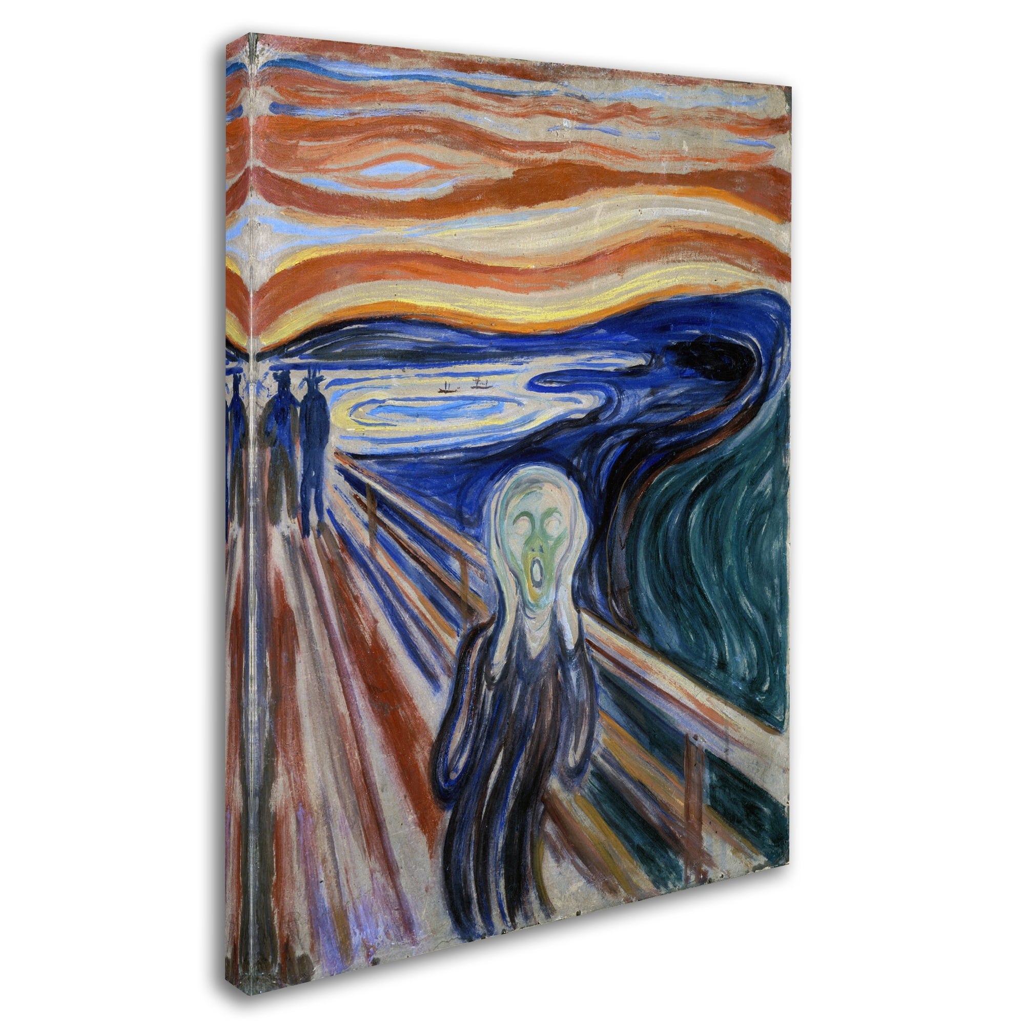 Trademark Fine Art 'The Scream' Canvas Art by Edvard Munch