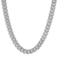 thumbnail image 6 of XL Miami Cuban Link Luxe Lock Necklace, 6 of 8