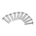 thumbnail image 2 of LOVIVER 10pcs 5mm Bolt Screw Cap Number License Plate Windshield Fastener 16mmx5mm, 2 of 8