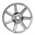 thumbnail image 3 of Compresseur d'Air Tête de Machine Roue à Mâcher Rainure Unique Roue Triangulaire Poulie Aluminium 2065 Tête de Pompe à Double Cylindre, 3 of 6