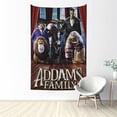 thumbnail image 1 of Póster de tapiz de la familia AddAMS, impresión para colgar en la pared, tapiz de arte de pared para dormitorio, sala de estar, pasillo, dormitorio, decoración del hogar, 60 x 40 pulgadas, 1 of 8