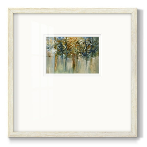 Rustic Leaves II-Premium Framed Print