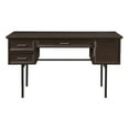 thumbnail image 5 of Jefferson Engineered Wood Executive Desk with Power in Espresso Finish, 5 of 11
