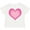 AA-White, variant on Inktastic Pink Valentine Heart Girls Toddler T-Shirt