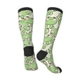 thumbnail image 5 of Lsque Cute Frog Printed Crew Socks Men's Women's LightWeight Thin Casual Calf Socks ,Knee High Socks,Cotton Socks, 5 of 9