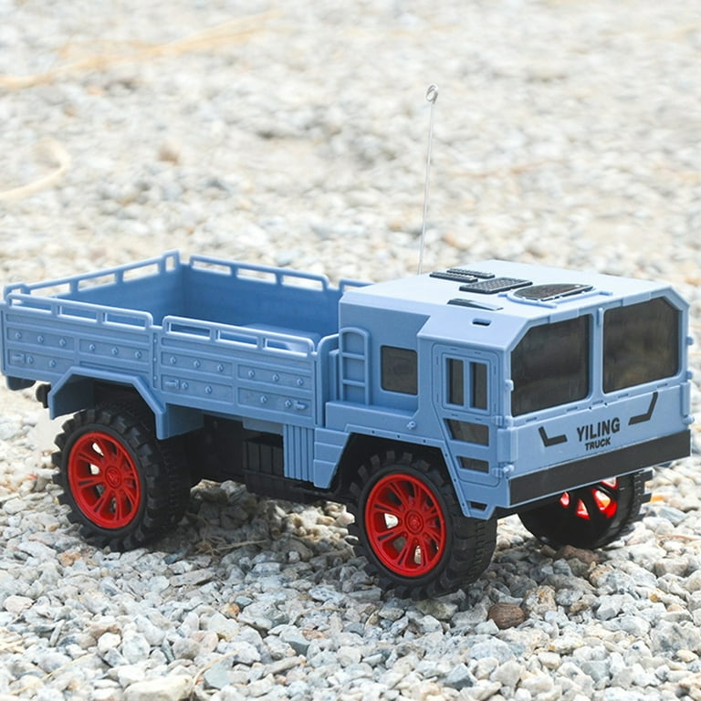RC Two way Pickup Semi Truck And Trailer Electric Hauler Remote Control Kids Big Rig Toy Carrier Van Transport Vehicle Ready To Run Semi truck Cargo