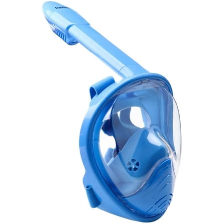 Kids Snorkeling Mask Full Face Easy Breathing 180° Panoramic View Anti