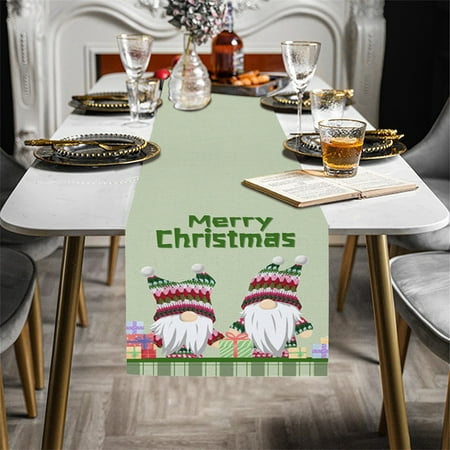 

RKSTN Christmas Table Table Runner Dresser Scarf Merry Christmas Home Decoration Table Runner Table Decorations Lightning Deals of Today - Summer Savings Clearance on Clearance