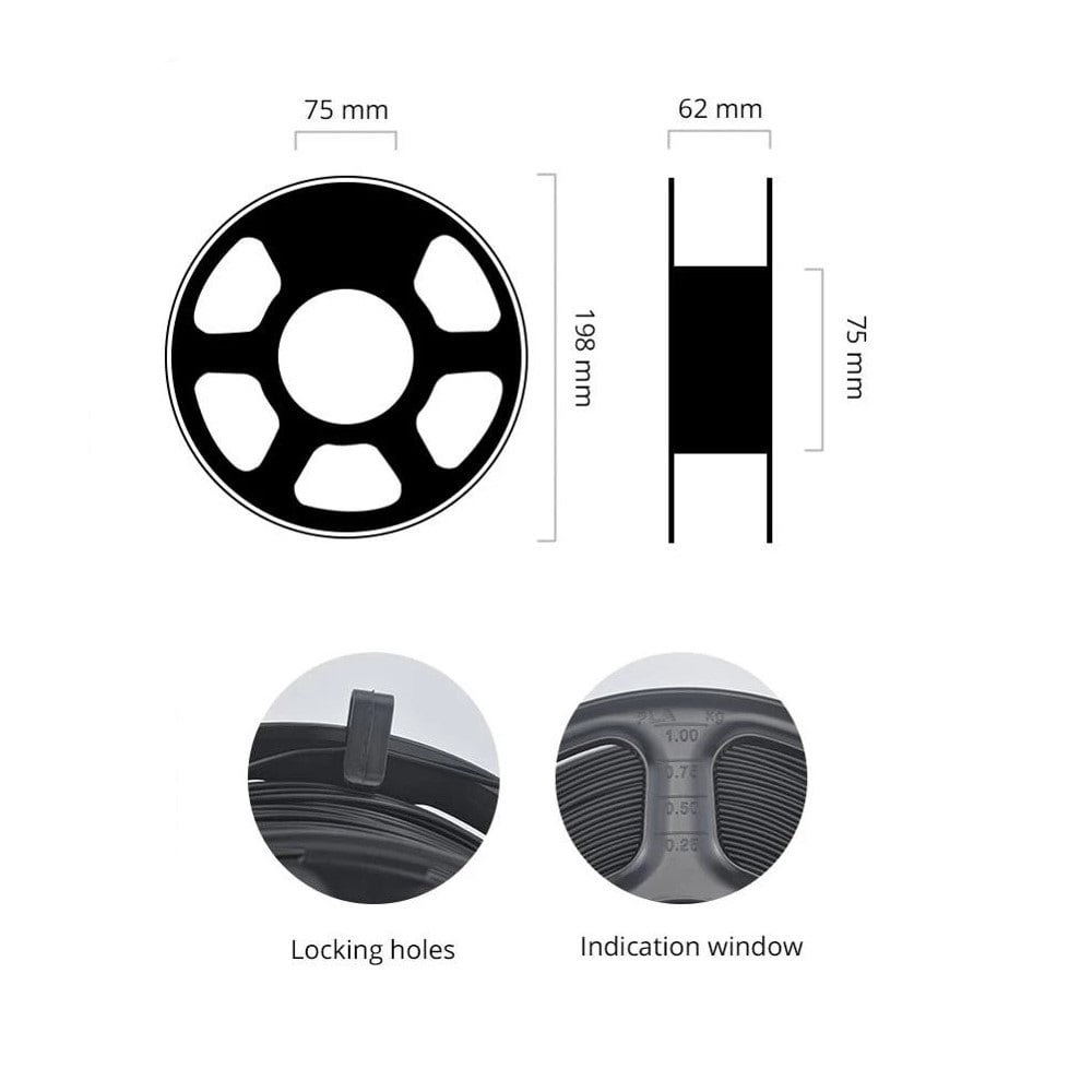 1KG Spool Mint Green Color PLA Plastic Filament for 3D Printer 1.75mm 3D Printing Materials Supplies