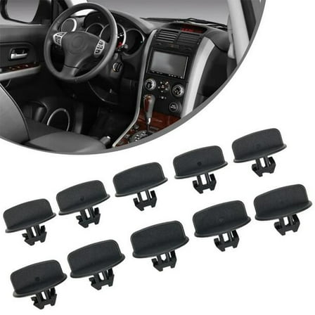 Furulu 10pcs 68034329AA Bumper Lower Deflector Retainer Clips For Jeep Grand Cherokee