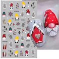 thumbnail image 4 of Pegatinas de uñas de Navidad para invierno, calcomanías 3D de copos de nieve, alce, Papá Noel, galleta, hombre, lazo, nuevo esmalte de Gel de Navidad, decoración de uñas deslizante, 2023, 4 of 4