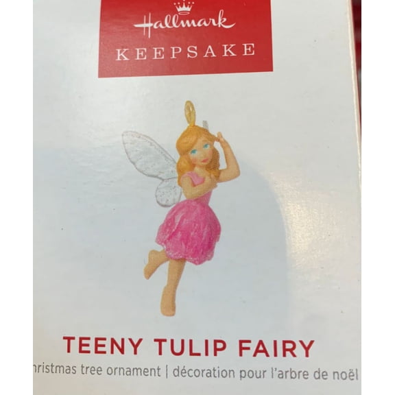Hallmark Keepsake 1" Miniature Christmas Ornament 2022, Teeny Tulip Fairy