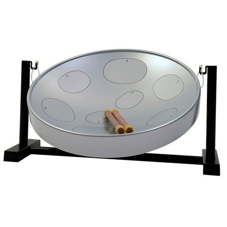 - Panyard Jumbie Jam Table Top Steel Drum Kit Silver