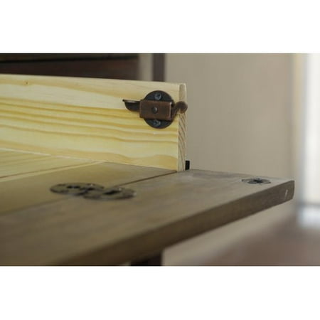 Reclaimed Heart Pine - Millwood Pines Stiltner Reclaim Wood Desk