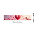 thumbnail image 3 of Red Roses Flower Vase Backdrop Photo Booth Background Romantic Hanging Hearts Wedding Photography Banner Valentines Celebrations Decor Event, 3 of 4