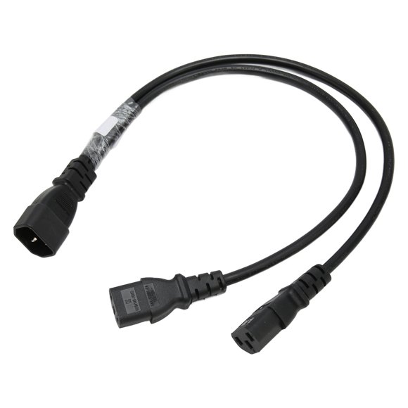 Cable C14 A 5 15R C13, Cable De Alimentación Del Servidor UPS De Alimentación Corta, Material Portátil Y Tipo PVC, Estable Para Monitor