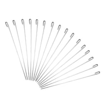 MLINS Flat Metal Skewers for Grilling Made of Stainless Steel Ideal for Barbecue Use and Kabob Recipes