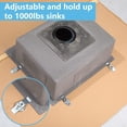 12 Pack Sink Clips Kit, Undermount Sink Clips, Sink Mounting Kit ...