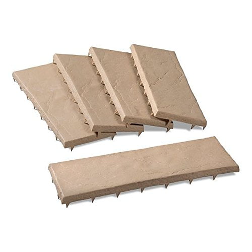 Trimfree Lawn Border Pavers 10 Feet 5 pieces Sand