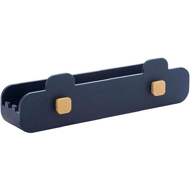 Soporte para ollas, soporte para tapas montado en la pared, soporte para tapas de ollas de plástico, tapa autoadhesiva, organizador de almacenamiento para ollas para el hogar y la cocina